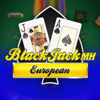 European Blackjack Multihand game screenshot